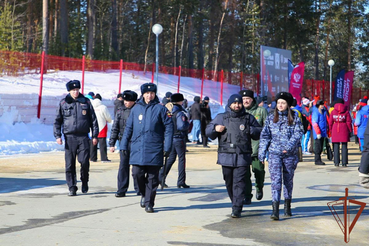 Росгвардия обеспечила правопорядок спортивных и массовых мероприятий в Югре и на Ямале