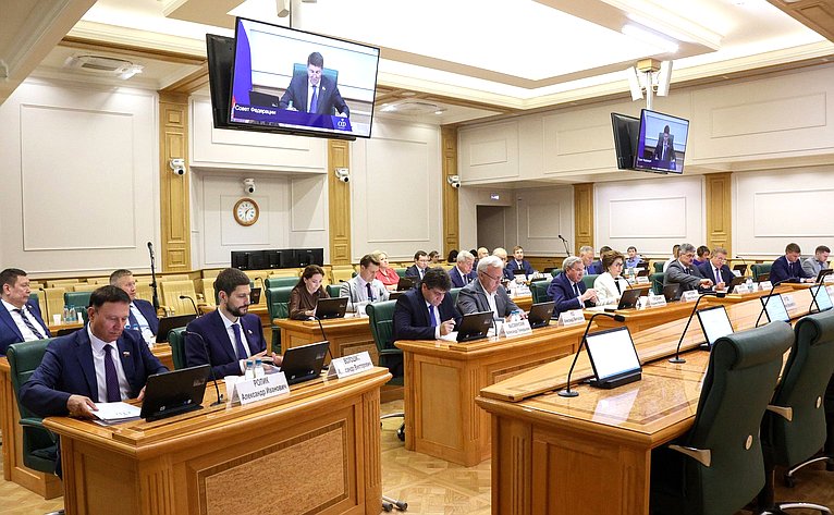Заседание Комитета Совете Федерации по федеративному устройству, региональной политике, местному самоуправлению и делам Севера