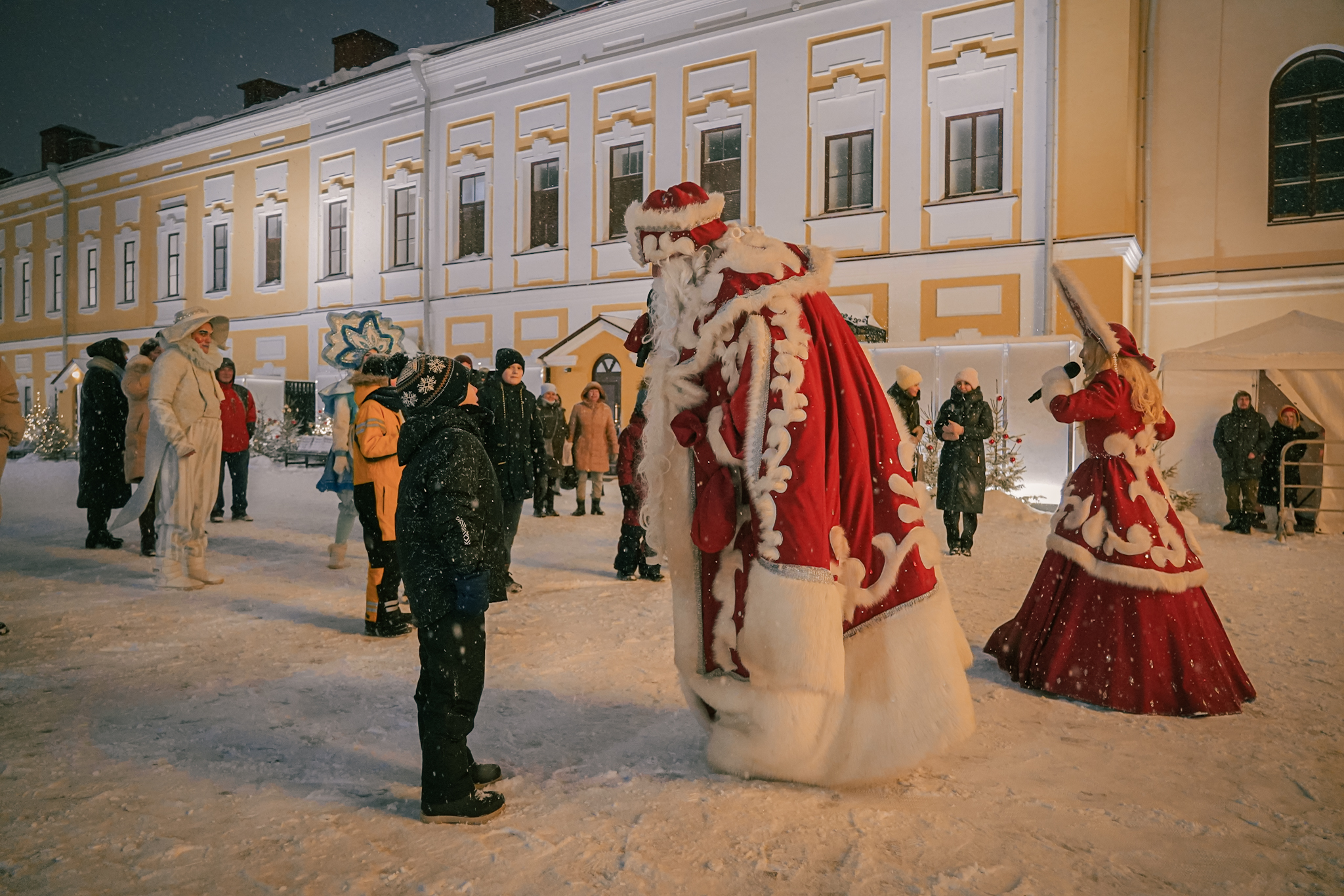 Новый год ночь Кремль Казань