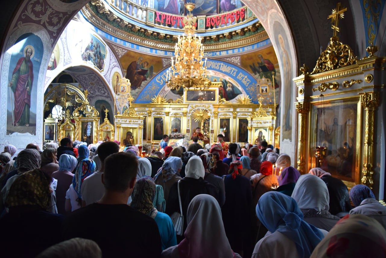 Храм Георгия Победоносца в Челябинске Пасха