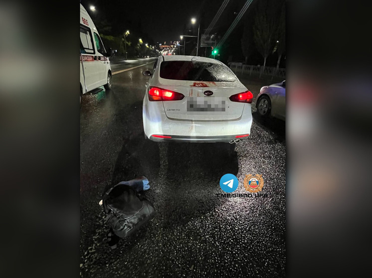 Пешеход попал под колеса иномарки в Уфе
