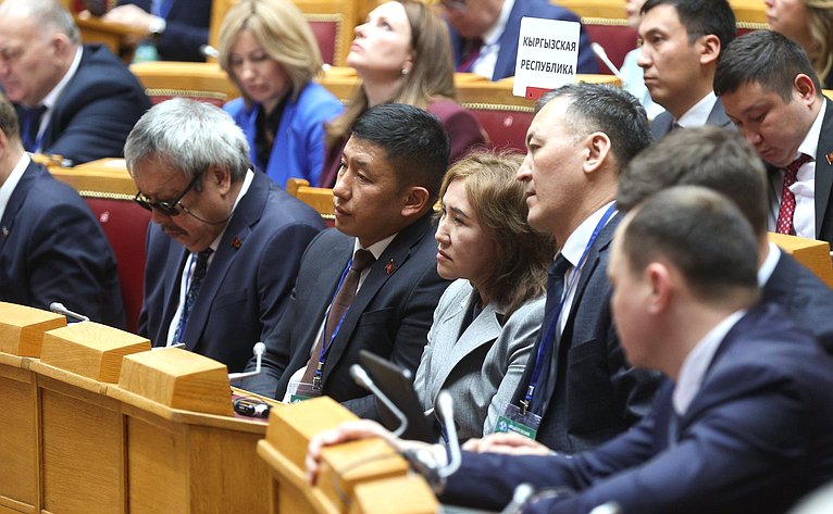 Торжественное заседание Межпарламентской Ассамблеи государств-участников СНГ, посвящённое 80-летию Победы в Великой Отечественной войне