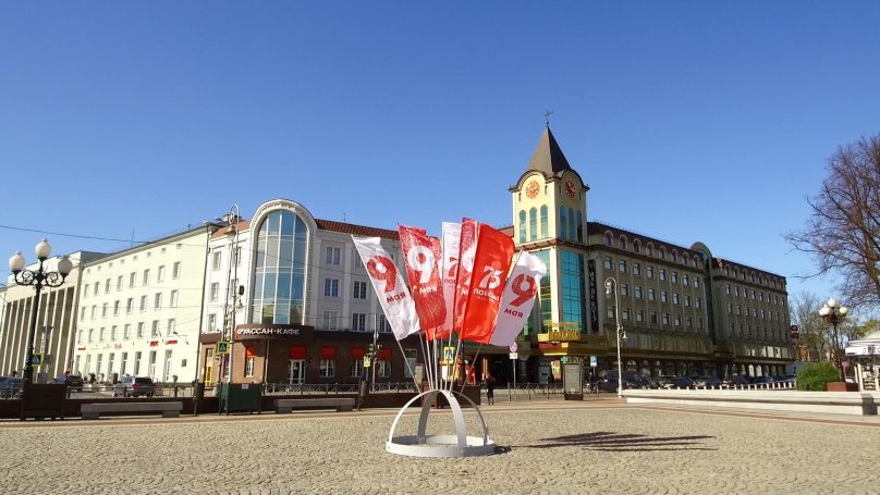 Парад в Калининграде. 9 Мая Калининград. День Победы в Калининграде фото.