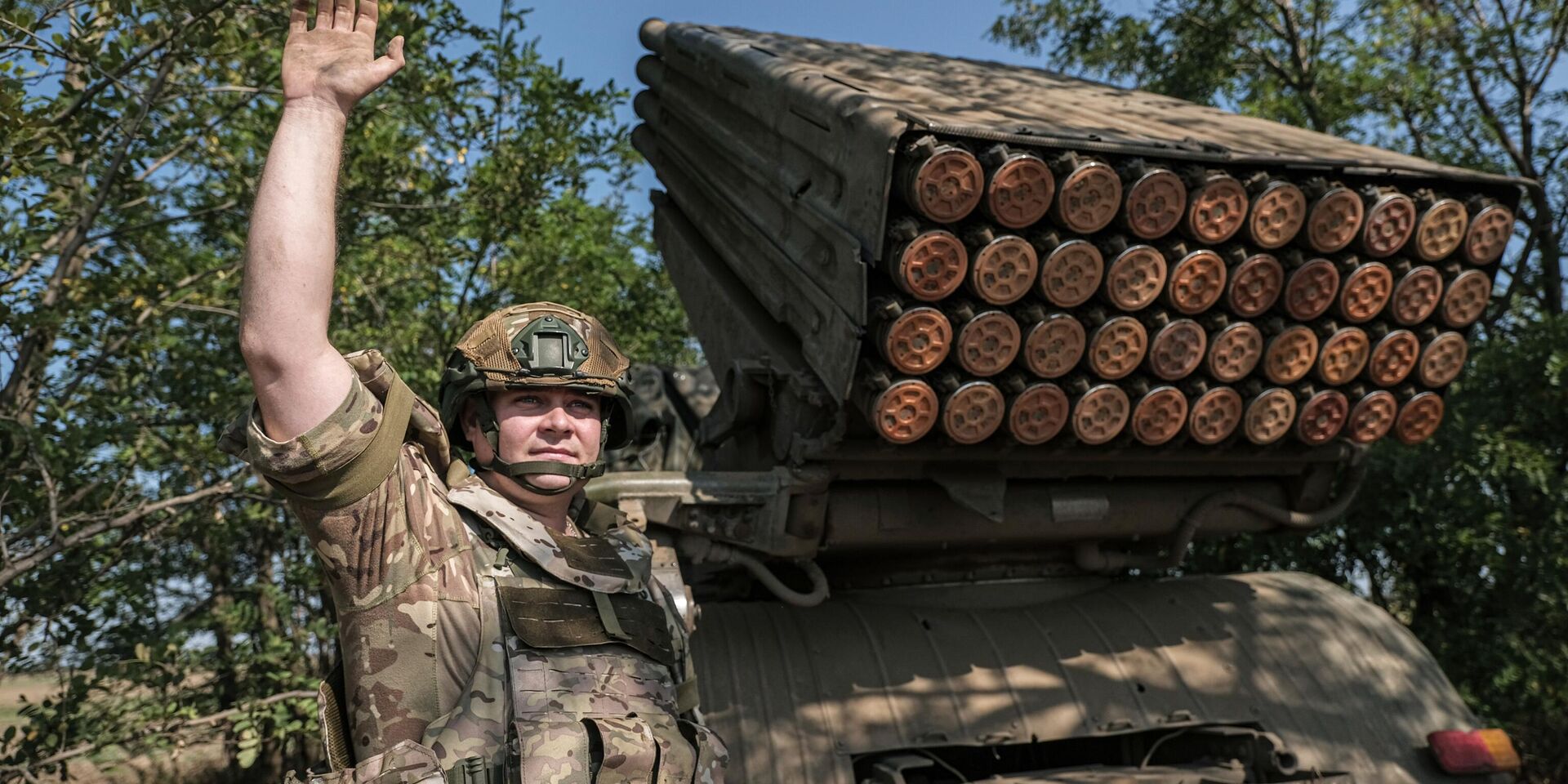 Боевая работа расчета РСЗО Град группировки войск Днепр на Запорожском направлении - ИноСМИ, 1920, 07.09.2025