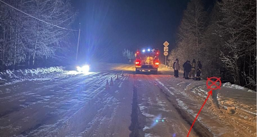 В Коми автоледи не справилась с управлением и улетела в кювет