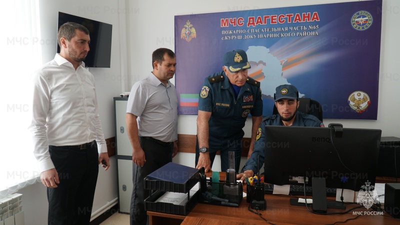 В самом высокогорном селе Европы открыли новую пожарно-спасательную часть