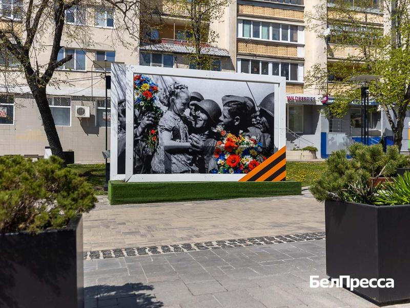 Как Белгород готовится отметить День Победы (фоторепортаж)