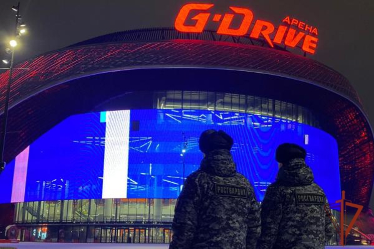 Правопорядок на матчах чемпионата КХЛ в Омске обеспечили сотрудники Росгвардии