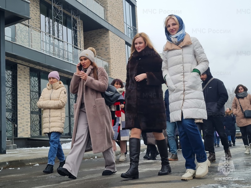 Пожарно-тактические учения в Зеленоградском округе Москвы