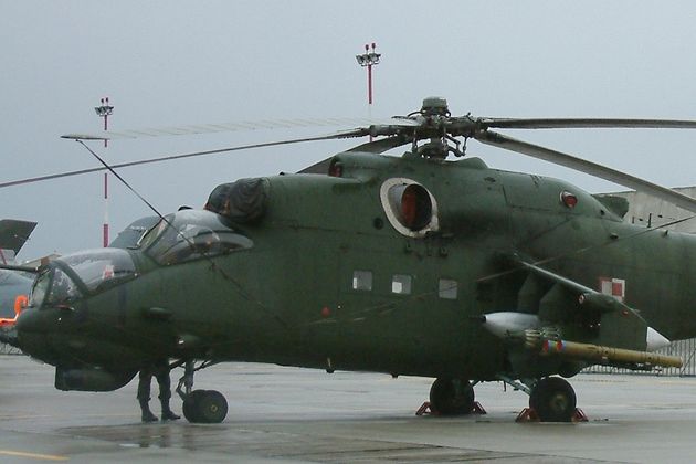 Ми-24 ВВС Польши