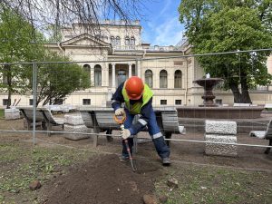 «Ленсвет» обновит систему наружного освещения в Алексеевском саду