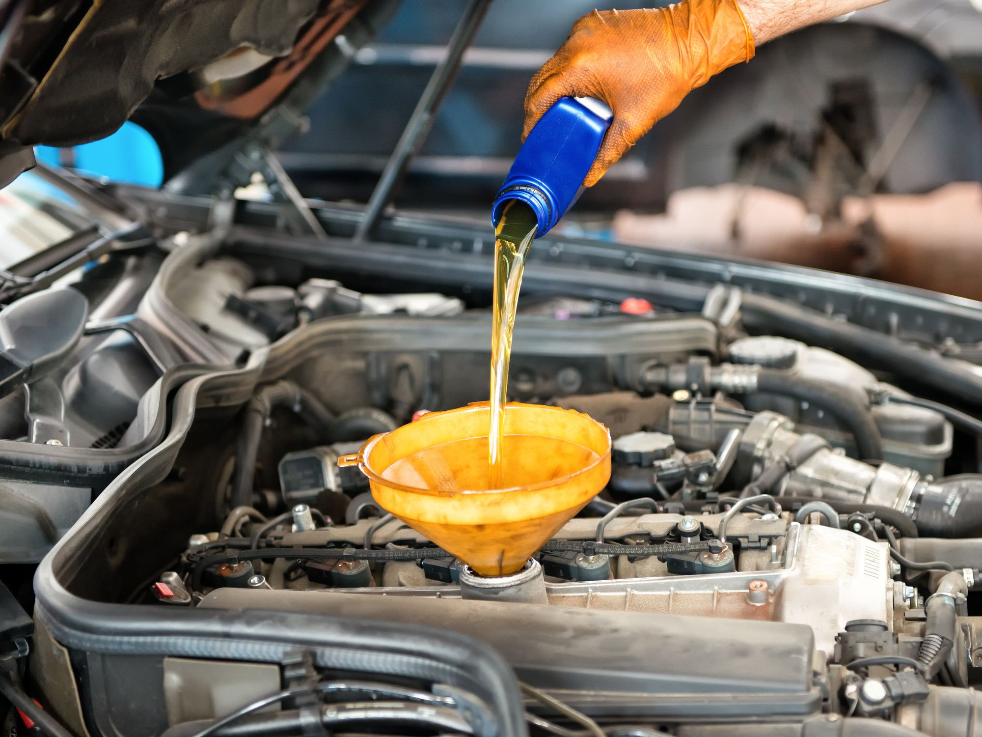 How To Put Oil In Car Without Funnel
