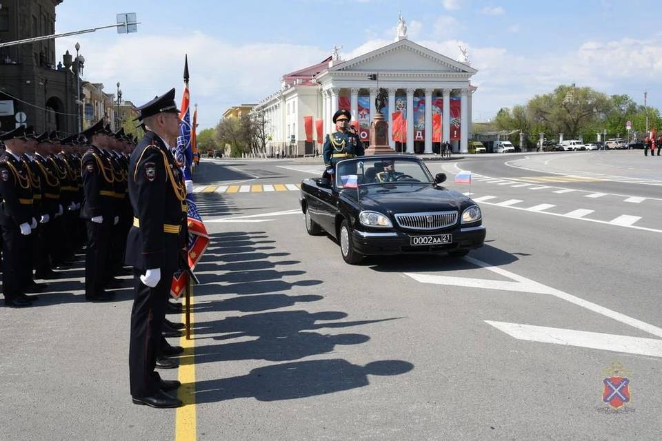На площади Павших Борцов 7 мая прошла генеральная репетиция парада