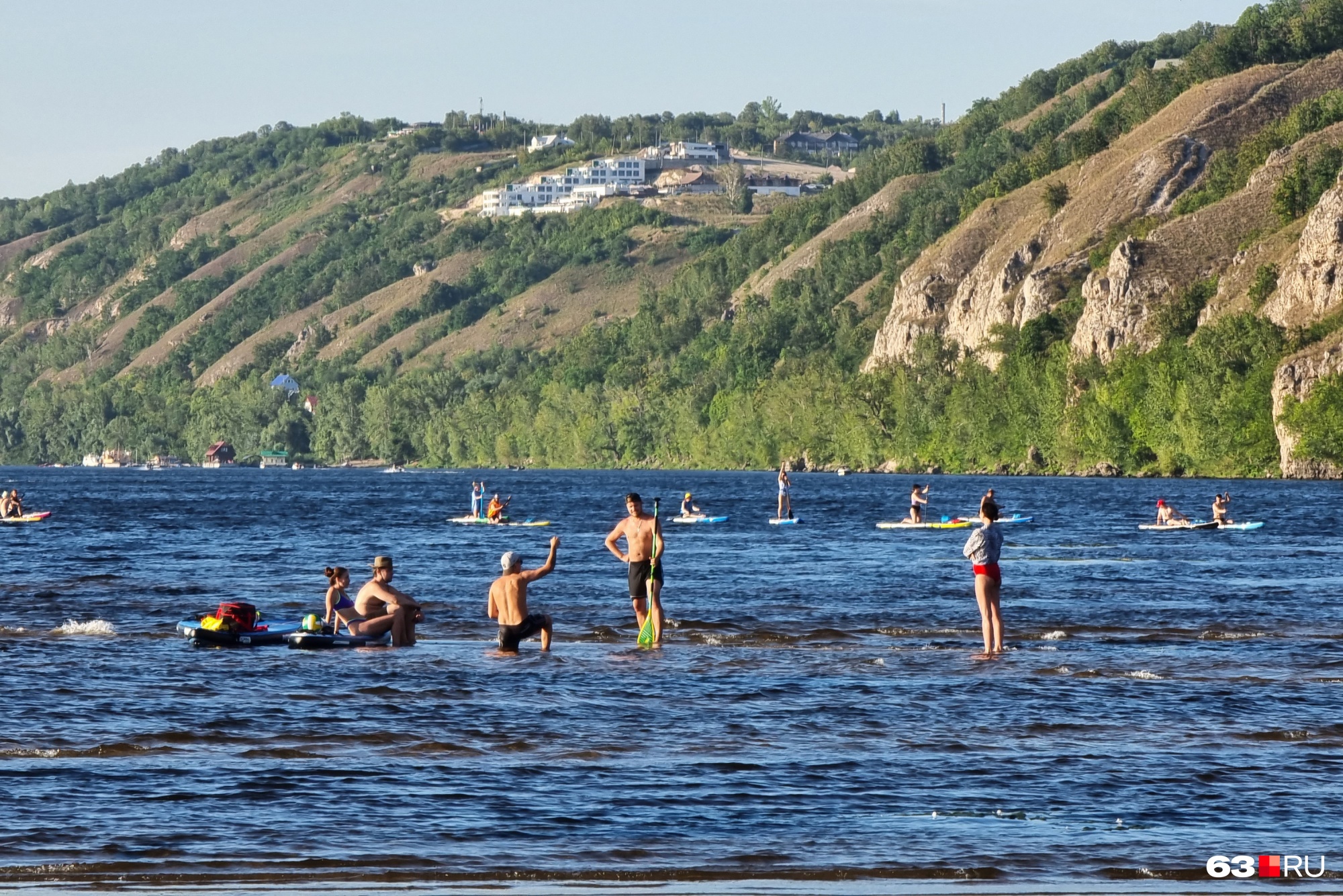 самара берег волги