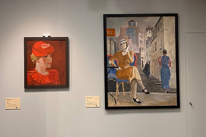 Образы, преисполненные невесомостью: в тульском Фонде искусств открылась выставка работ Александра Дейнеки