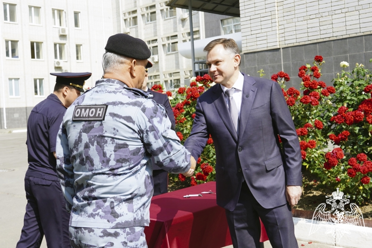 В Ростовской области росгвардейцы получили новый транспорт 