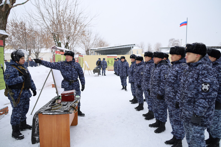 В подразделениях Росгвардии в Татарстане стартовал зимний период подготовки