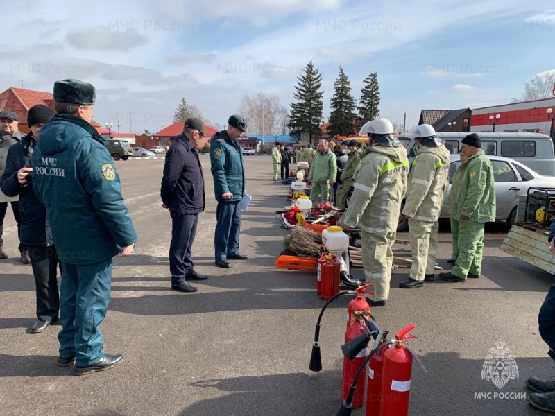 В Красненском районе проверили готовность к весенне-летнему пожароопасному периоду