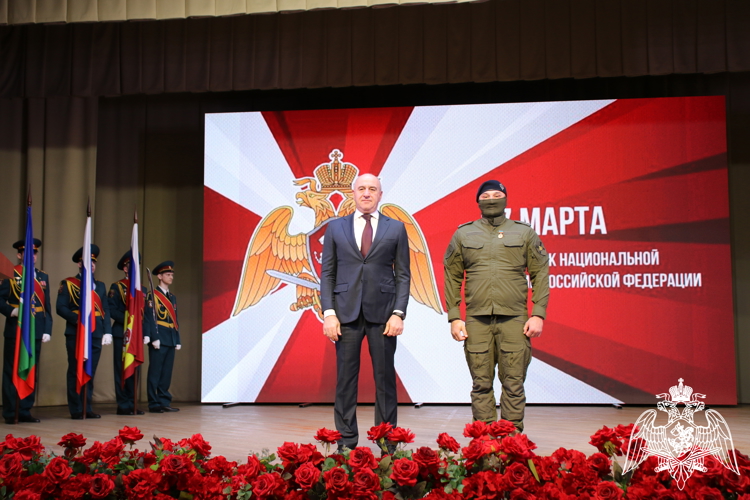 В Карачаево-Черкесии отметили 10-летие Росгвардии 