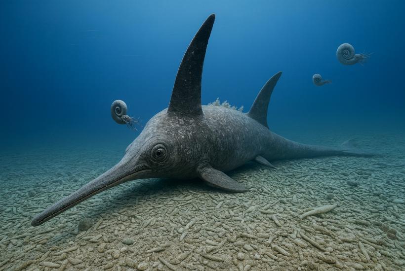 Доисторическая рептилия