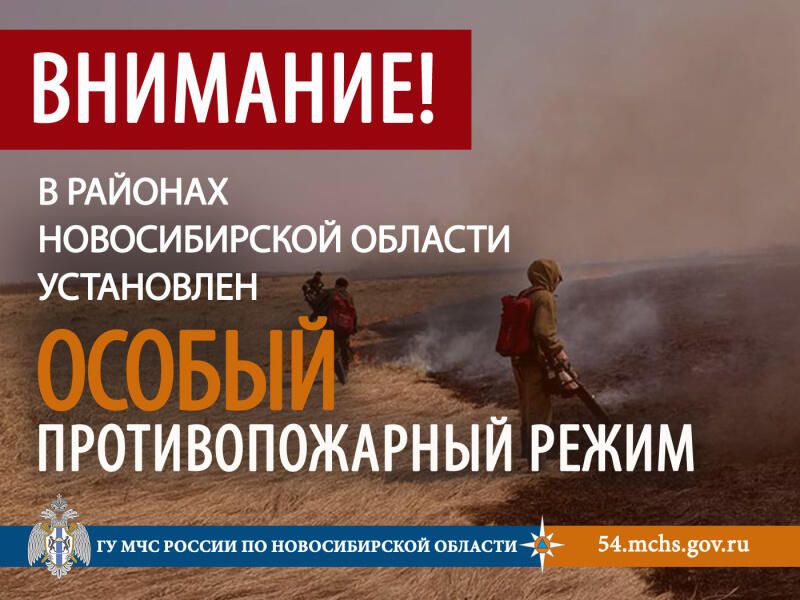 В шести муниципалитетах региона установлен особый противопожарный режим