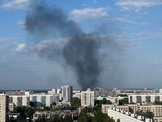 Пожар в набережных челнах гараж