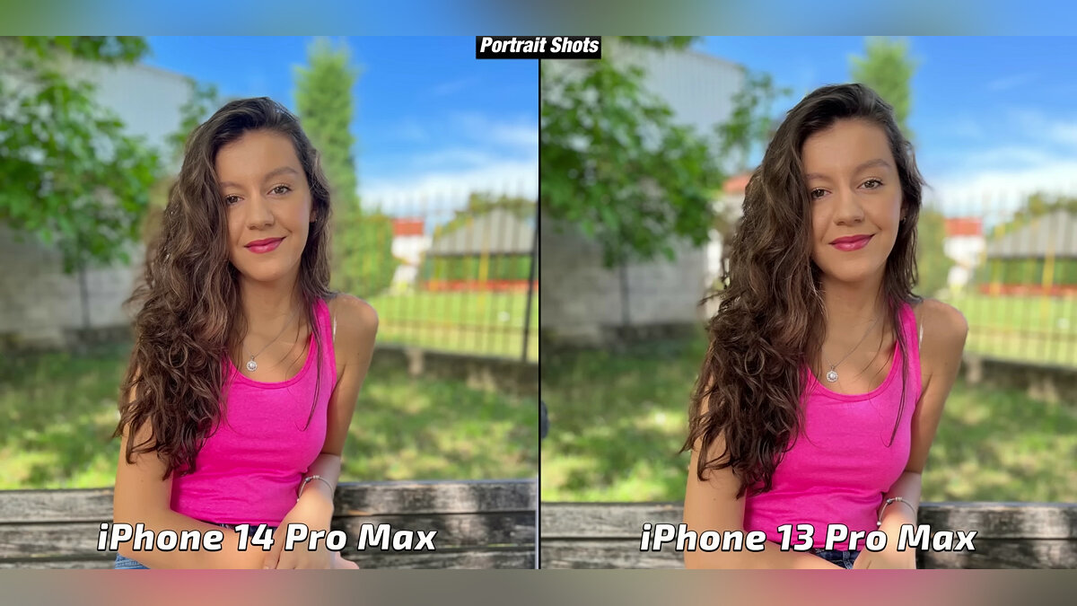 Сравнение фото iphone 13 и 13 pro