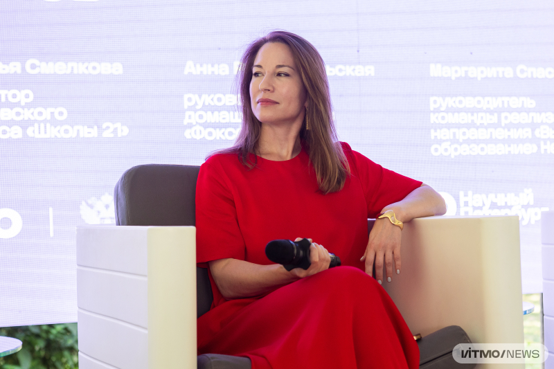 Директор московского кампуса «Школы 21» Наталья Смелкова. Фото: Дмитрий Григорьев / ITMO NEWS 