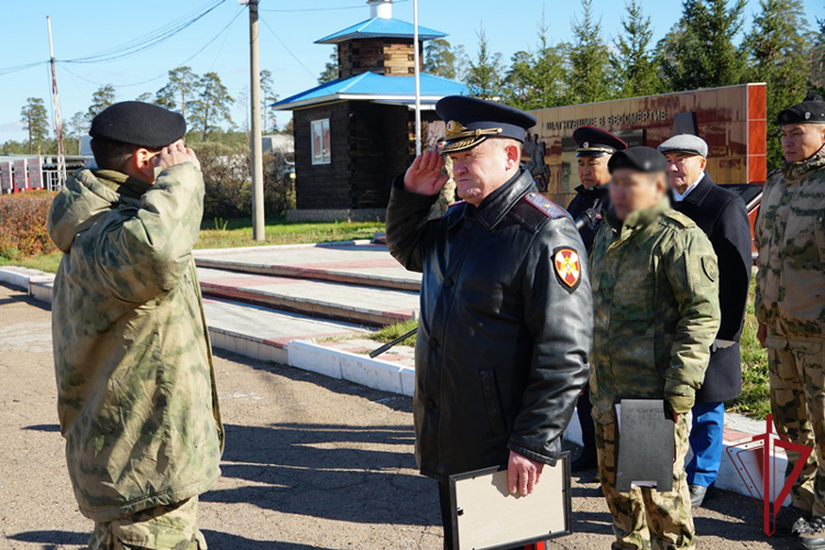 В Бурятии наградили лучших бойцов ОМОН «Кречет» Росгвардии 