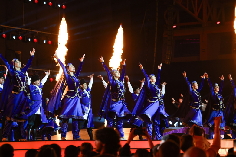 Церемония закрытия III Игр стран СНГ