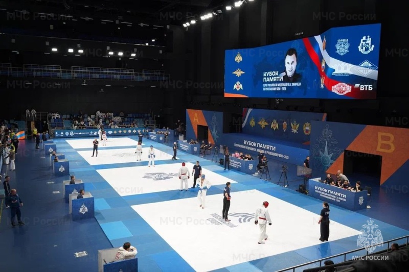 Спортсмены Главного управления МЧС России по Республике Крым привезли медали с Всероссийских соревнований по рукопашному бою памяти Героя России Евгения Зиничева
