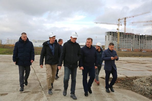 Строительство детского сада на Южном обходе