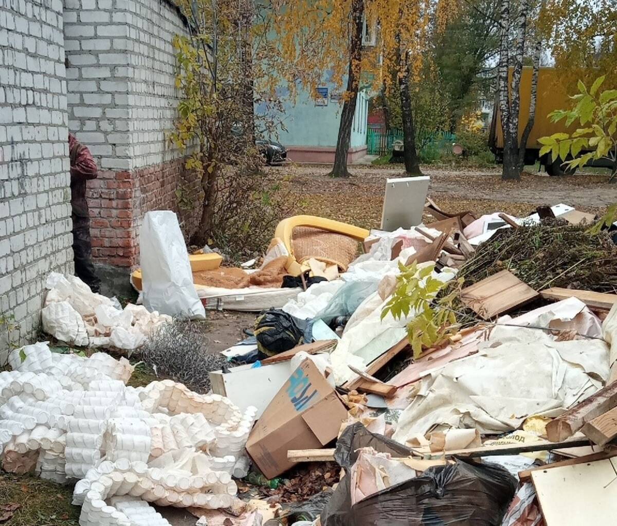 Выкинуть хлам из дома. Фото как двор превращается в бардак отсутствии общего стиля.