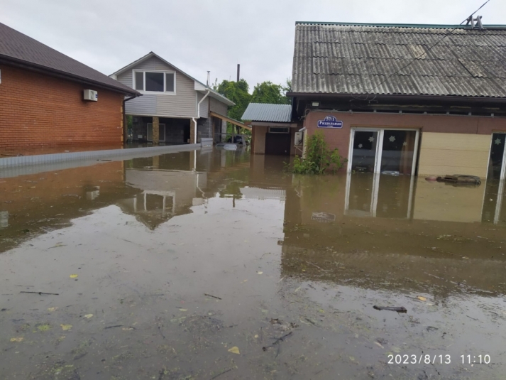 Последствия стихии в Приморье. предоставлено Федерацией профсоюзов Приморского края