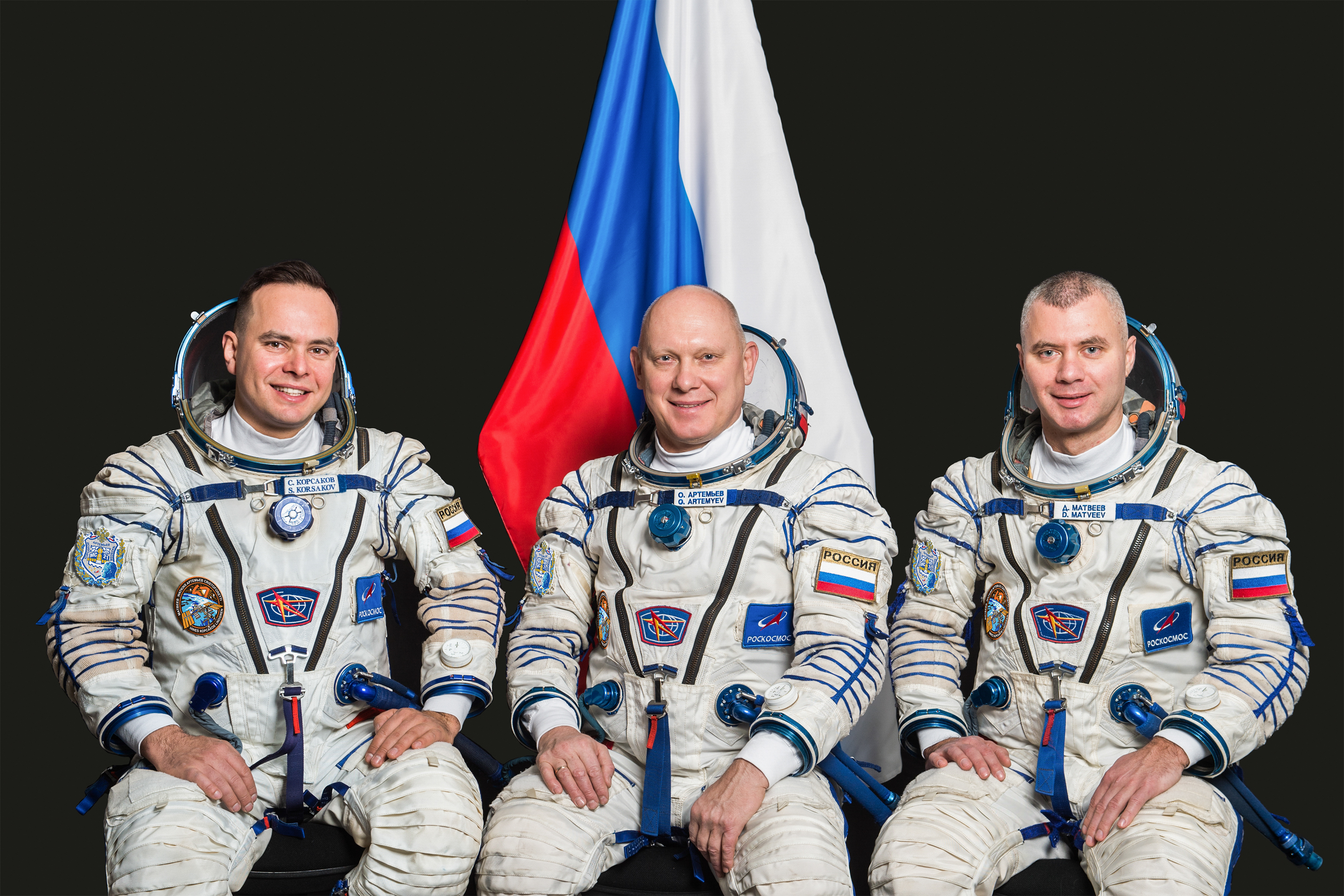 Какого числа день космонавтики в 2024 году. Экипаж Роскосмос МКС-67.