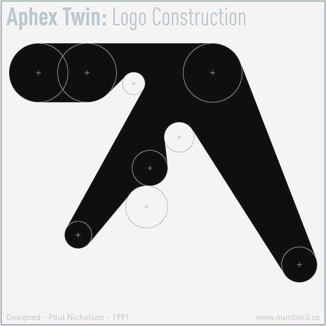 Конструкция логотипа Aphex Twin