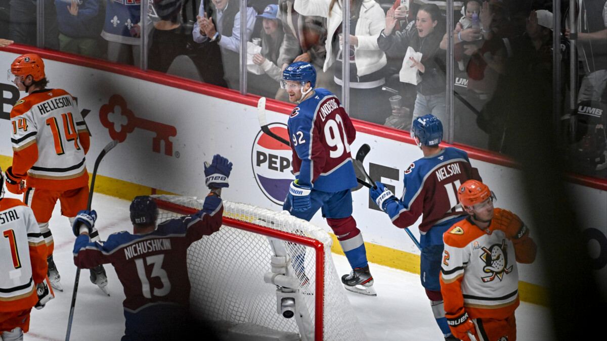 Первый гол Ландескуга с 2022 года помог «Колорадо» обыграть «Анахайм»