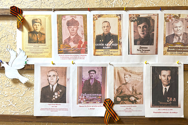 Стены памяти с фотографиями участников Великой Отечественной войны оформлены в учреждениях УФСИН России по Удмуртской Республике
