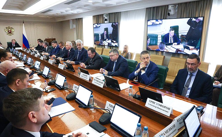Заседание Комитета Совета Федерации по экономической политике