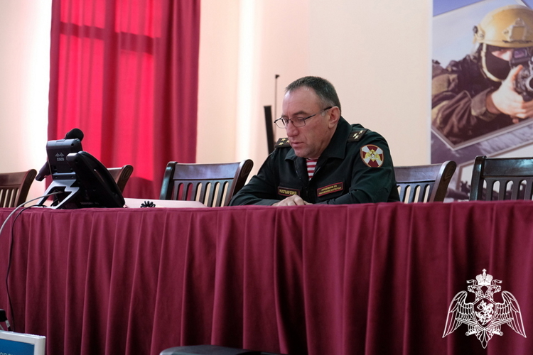 В Управлении Росгвардии по Республике Дагестан подвели итоги служебно-боевой деятельности за 2025 год