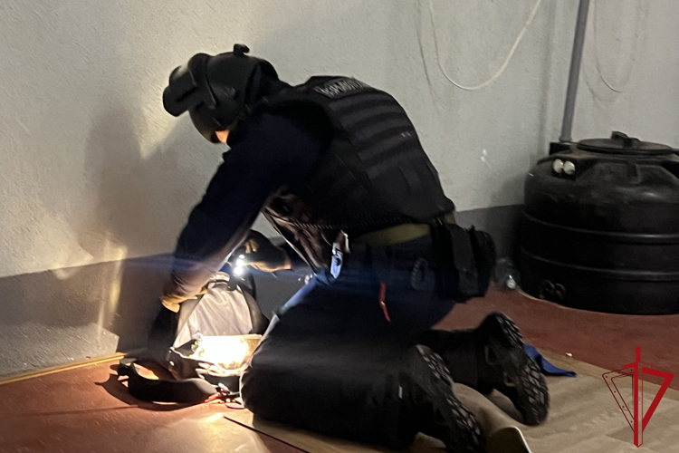 Cотрудники Росгвардии провели занятия по нейтрализации вооруженных преступников и освобождению заложников