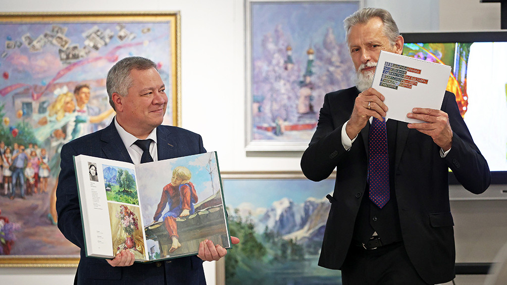 Региональное отделение Союза художников России отметило 85-летие Фото №4