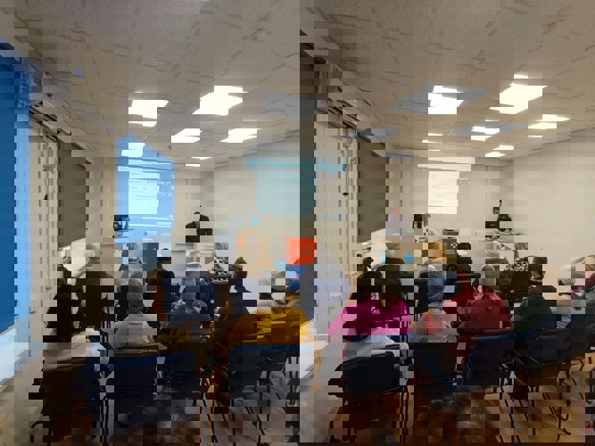  Сотрудник вневедомственной охраны Росгвардии Пермского края принял участие в ярмарке вакансий