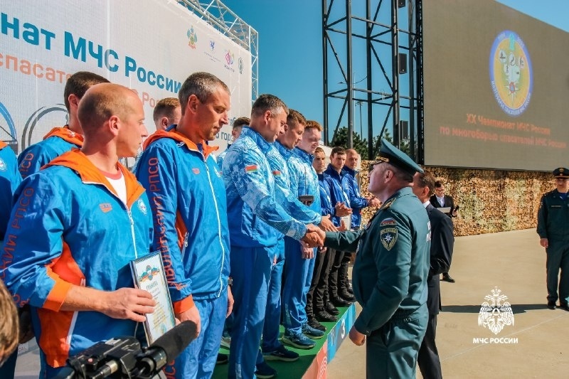 В Сочи проходит чемпионат МЧС России по многоборью спасателей