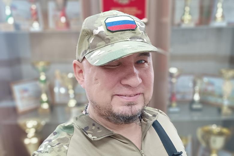 Потерявший глаз боец «Ахмата» стал героем сюжета федерального ТВ