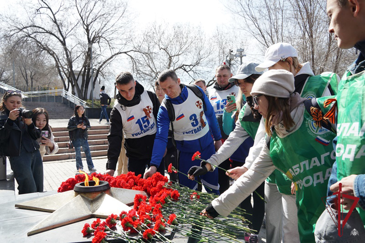 Росгвардейцы Бурятии приняли участие в велопробеге «Звезда Победы»