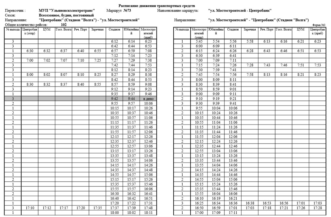 Расписание 72 автобуса казань