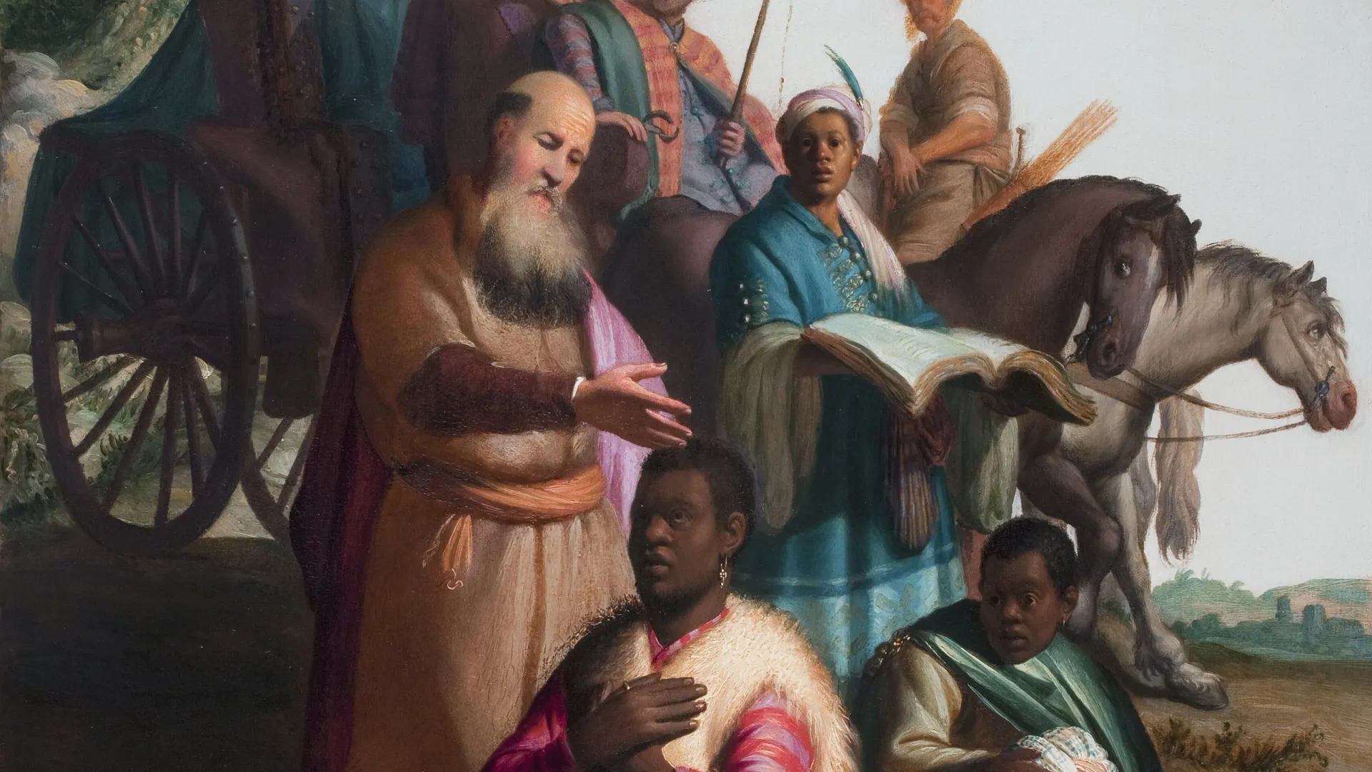 Рембрандт, «Крещение евнуха», 1626. Источник: wikipedia.org
