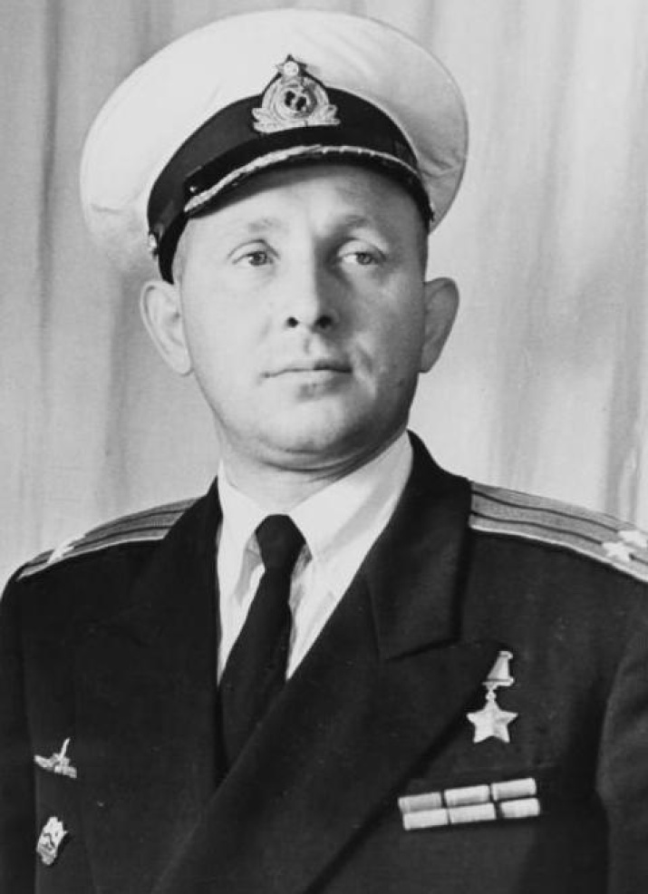 Командир АПЛ К-3 капитан 1-го ранга Лев Жильцов. Фото: wikimedia.org