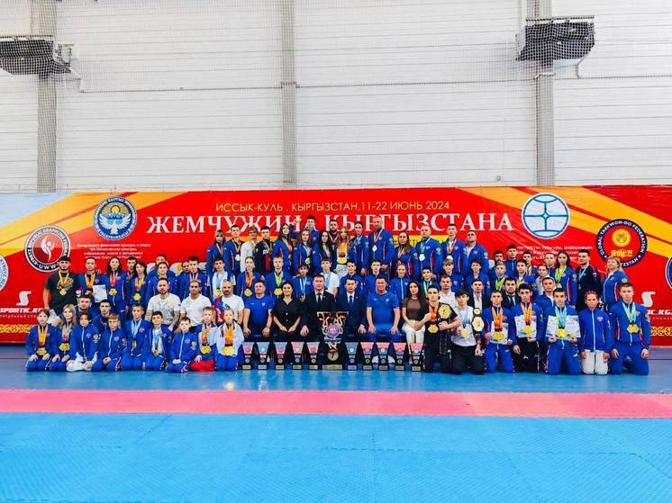 Кубанские тхэквондисты завоевали 10 золотых медалей на соревнованиях в Кыргызстане